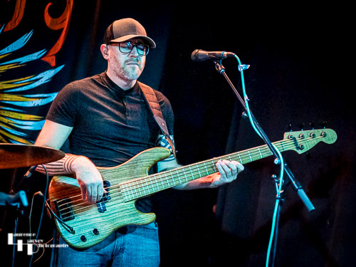 Mike Meusel on bass