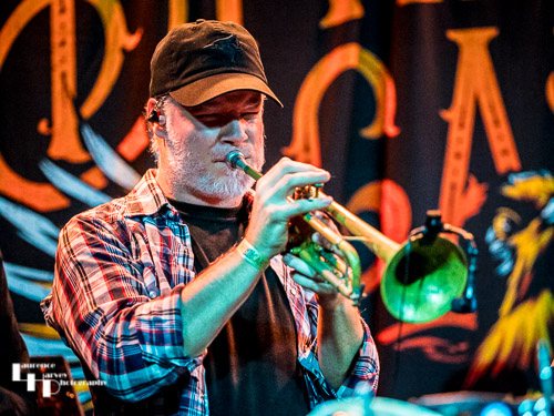 Stephen Dyte on trumpet