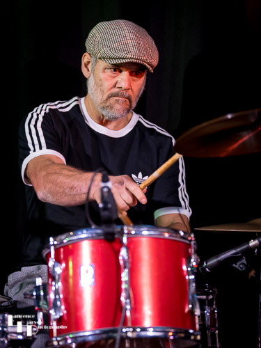 Matty Bane on drums