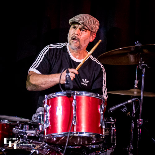 Matty Bane on drums