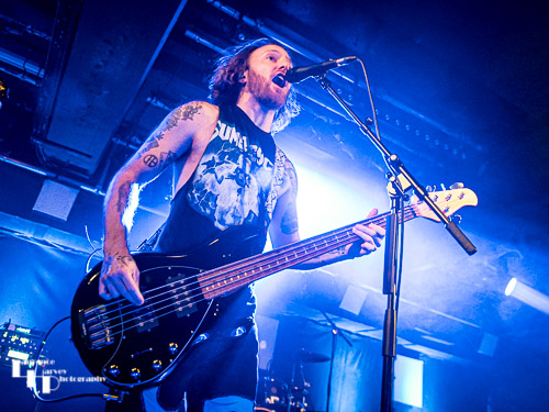 Matt Curtis on bass