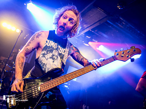 Matt Curtis on bass