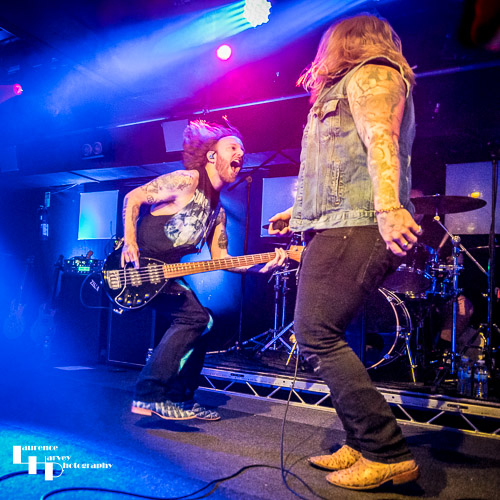Matt James on vocals & Matt Curtis on bass