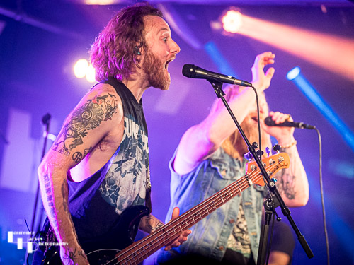 Matt Curtis on bass