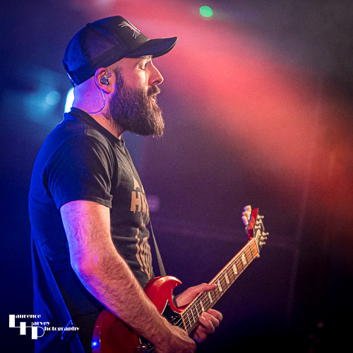 Ryan Kiefer on guitar