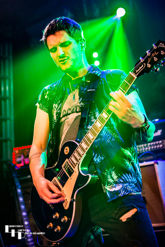 Ed Clarke on guitar