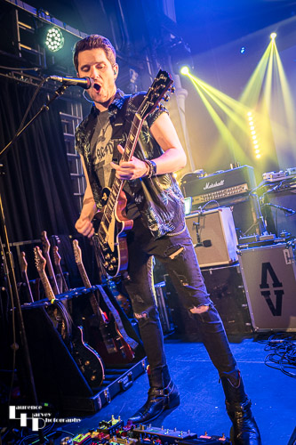 Ed Clarke on guitar