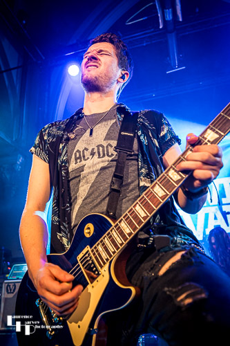 Ed Clarke on guitar