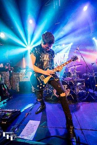 Ed Clarke on guitar