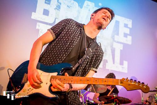 Ed Clarke on guitar