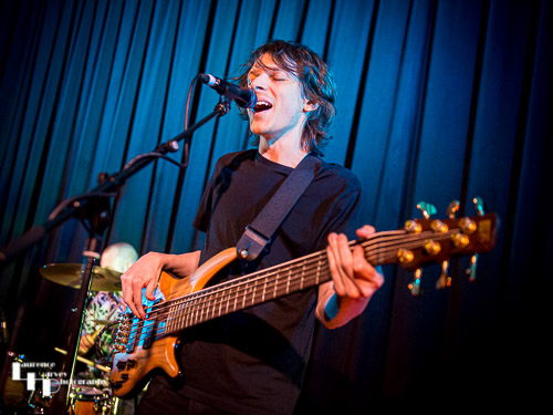 Adam Pyke on bass & vocals