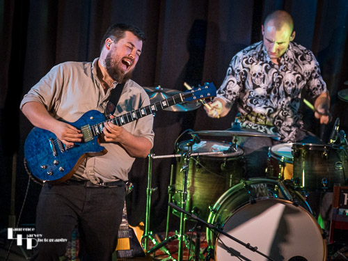 Alex Voysey on guitar, Mitch Weaving on drums