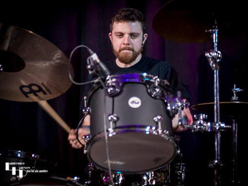 Thom Gardner on drums