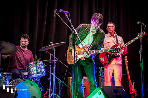 Connor Selby & his band on stage at The John Peel Centre