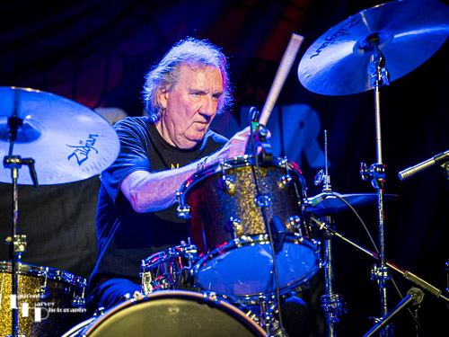 Kevin Morris on drums