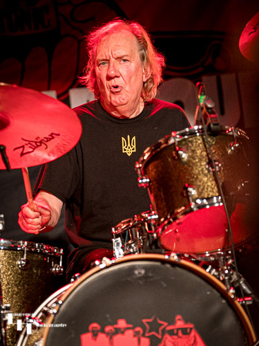 Kevin Morris on drums