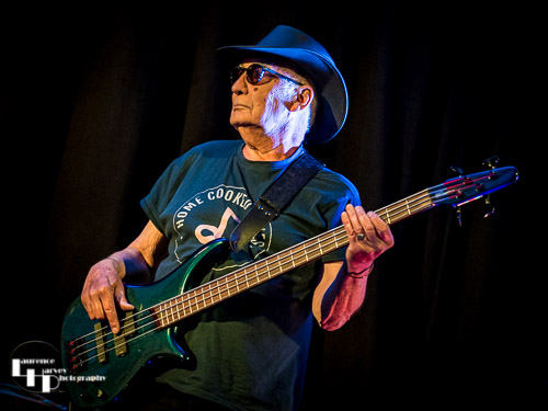 Miles Steeden on bass