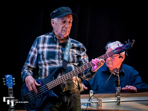 Miles Steeden on bass