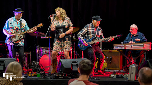 Home Cooked Blues on stage at The John Peel Centre