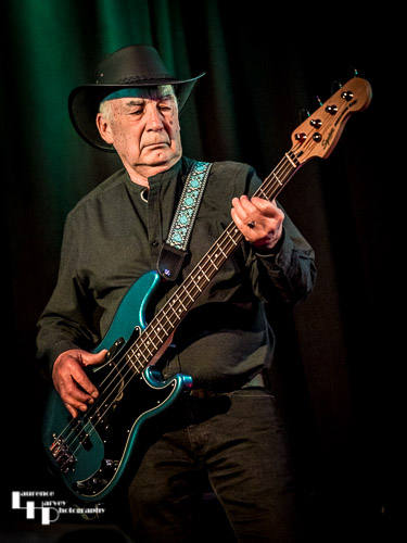 Miles Steeden on bass