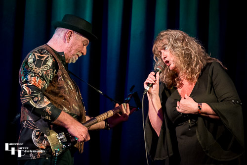 Chrissy Sands on vocals, Rob Sands on guitar