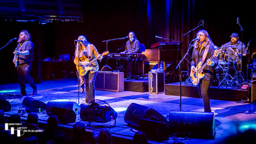 Joanne Shaw Taylor & her bands on stage at The Apex