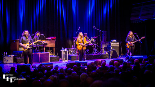 Joanne Shaw Taylor & her bands on stage at The Apex