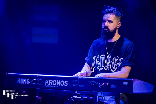 Josiah J Manning on keybaords & vocals