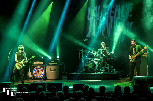 Laurence Jones & his band on stage at The Apex