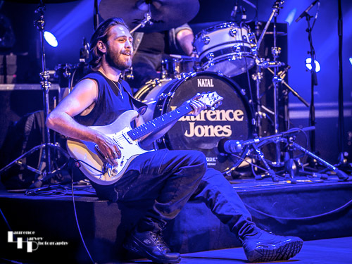 Laurence Jones on guitar & vocals