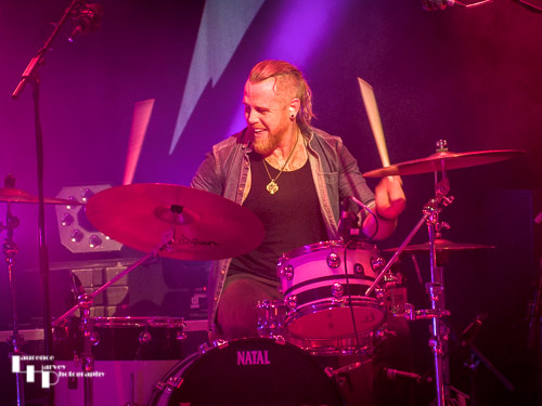 Alan Taylor on drums
