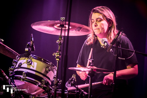 Danni Nolan on drums
