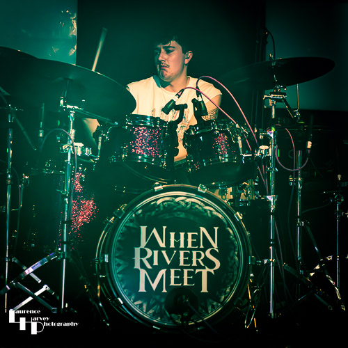 Lewis Kelly on drums