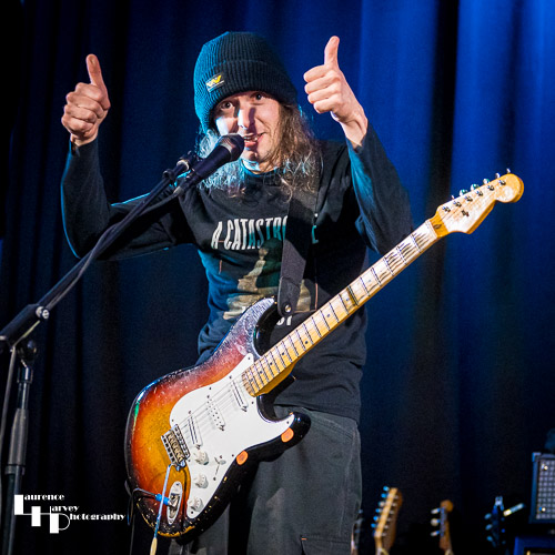 David Simpson on vocals & guitar