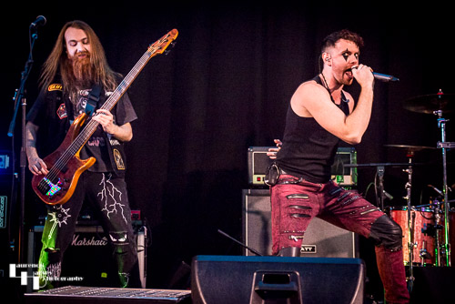 Simon Ball on vocals & Callum Mitchell on bass