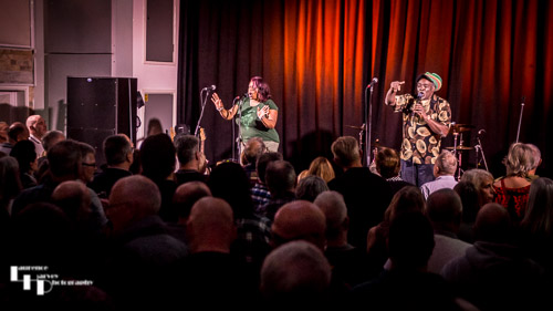 Reggae Rainbow on stage at The John Peel Centre