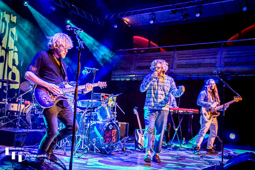 Sweet Crisis on stage at The Apex