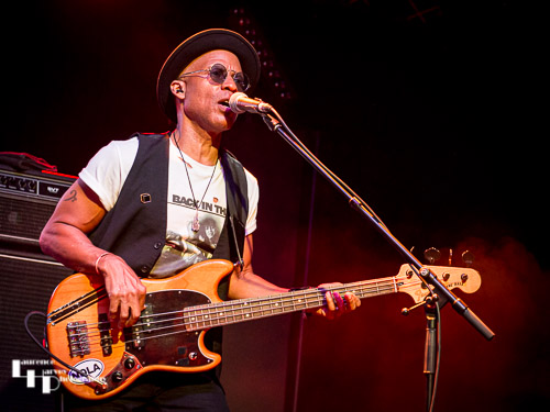 Ron Johnson on bass