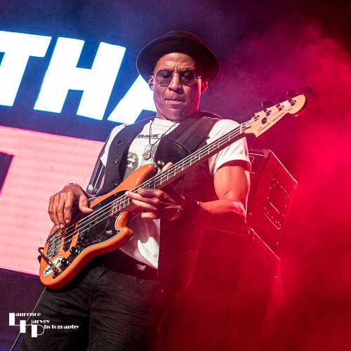 Ron Johnson on bass