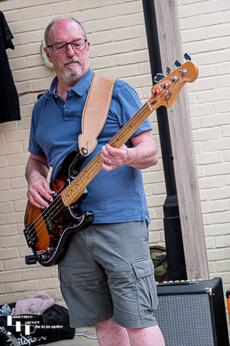 Jeff Dudley on bass