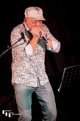 Adrian Day on harp & vocals
