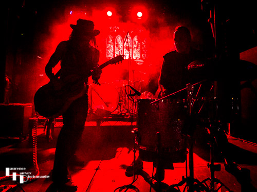 Troy Redfern on vocals & guitar, Nicky Waters on drums