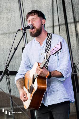 Josh Wilson on vocals & guitar