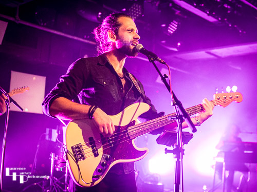 Adam Bowers on bass