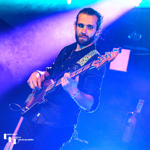 Adam Bowers on bass