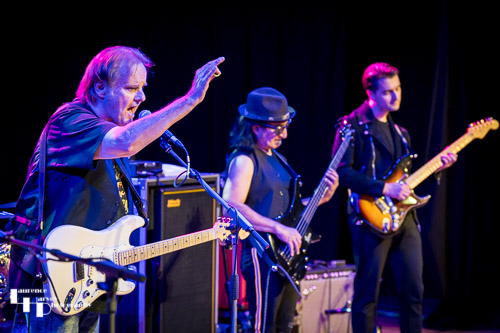 The Walter Trout Band on stage at The Apex