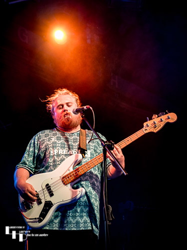 Ant Greenwell on bass