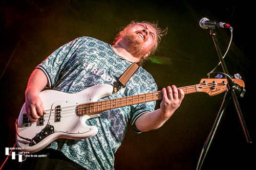Ant Greenwell on bass