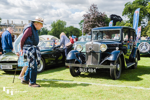 Morris Ten Four & elderly gent