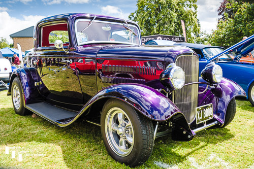 1933 Purple Ford (XJ 8888)